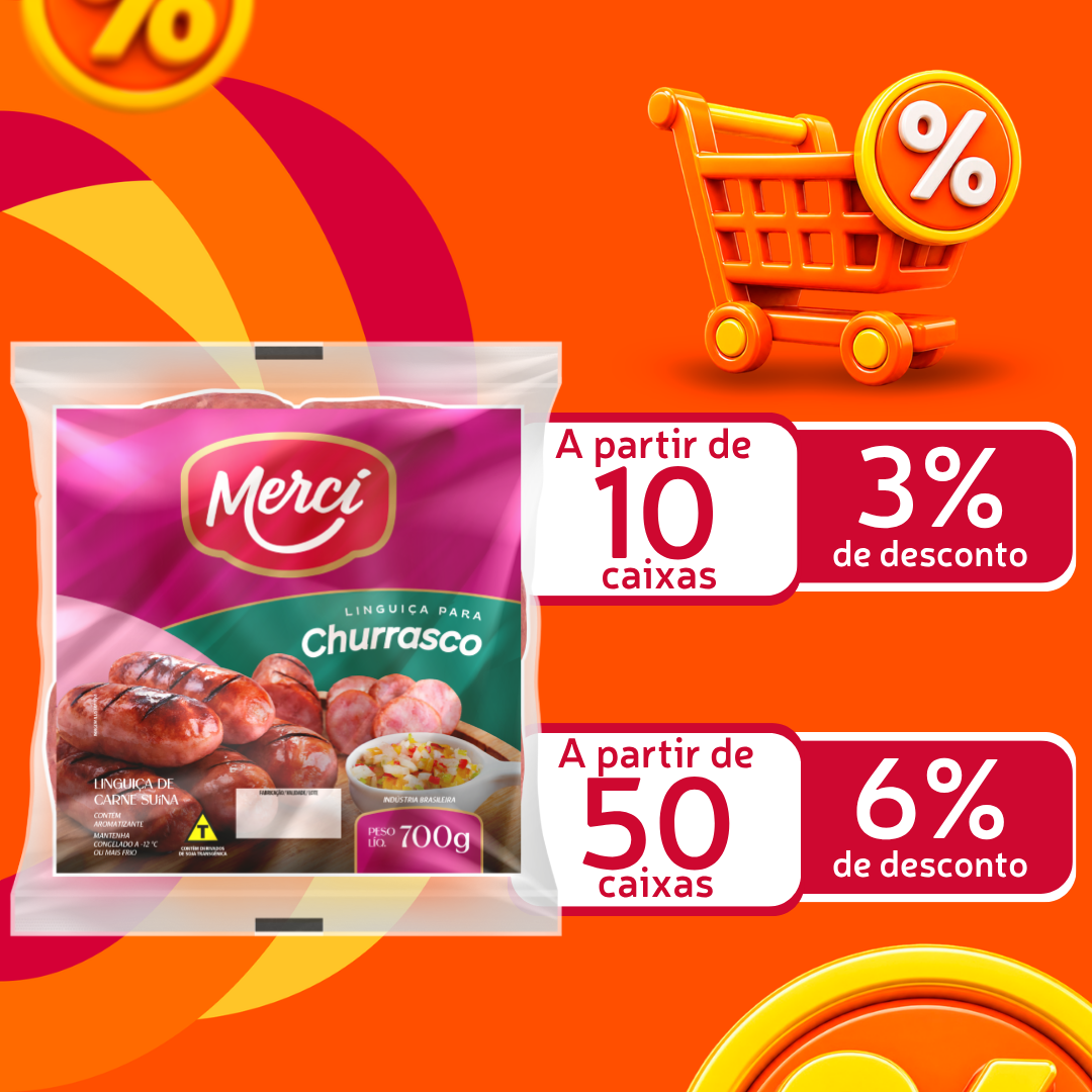 Lingui&ccedil;a Suina Cong 700g - Merc&iacute;